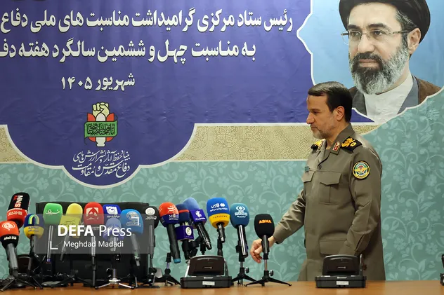 نشست خبری سالگرد هفته دفاع مقدس