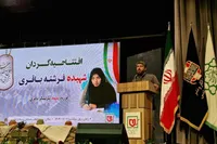 تشکیل گردان سوم کوثر به نام شهیده خبرنگار «فرشته باقری»