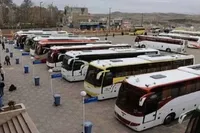 آمادگی ناوگان حمل‌ونقل عمومی خراسان جنوبی برای سفر‌های مراسم تشییع پیکر مطهر رهبر شهید