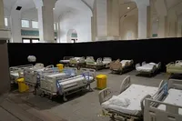 برپایی بیمارستان ۶۰ تخت‌خوابی سپاه در مصلی امام خمینی (ره)