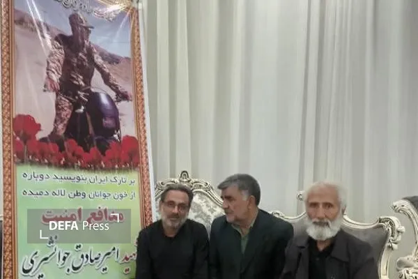 برگزاری مراسم بزرگداشت شهید مدافع امنیت «امیرصادق جوانشیری»