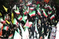 فیلم/ مراسم زوج‌های جان‌فدا در تجمع شهر ایوان کی