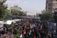 راهپیمایی جاماندگان اربعین حسینی در سراسر کشور برگزار شد+ تصاویر