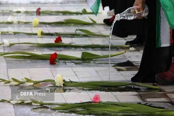 برگزاری آئین گرامیداشت شهدا و غبارروبی گلزار شهدای سراج‌کلا