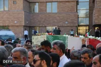 تصاویر/ مراسم استقبال از ۶ شهید گمنام استان بوشهر