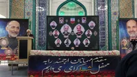 فیلم/ آیین بزرگداشت شهدای کنسولگری ایران در سوریه و گرامیداشت سرلشکر شهید سیدمحمد حجازی