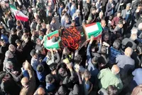 تشییع پیکر سردار شهید «سید جلال‌الدین توسلمند» در سوق