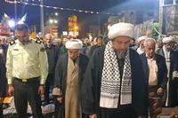 فیلم/ طنین نماز استغاثه به امام زمان (عج) در سرخ‌رود