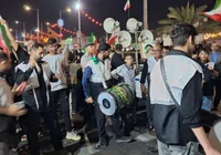 فیلم/ عزاداری سنتی خوزستانی‌ها در شب اربعین قائد امت