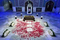 سومین روز آرامش رهبر شهید در جوار امام رئوف(ع) و اشک های یک جهان در فراقش