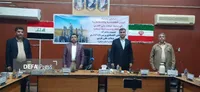 تصاویر/ نشست مشترک کمیته‌های اقتصادی و سرمایه‌گذاری مرز چیلات وعلی غربی در دهلران