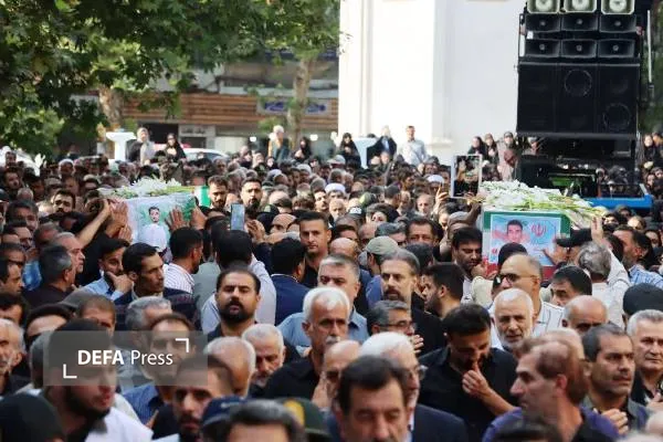 تشییع پیکر مطهر ۲ شهید مدافع امنیت در ساری+ تصاویر تشییع پیکر مطهر ۲ شهید مدافع امنیت در ساری+ تصاویر