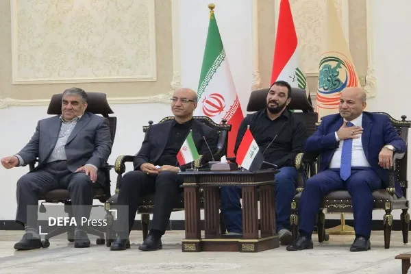 دیدار استاندار دیالی عراقی با استاندار کرمانشاه