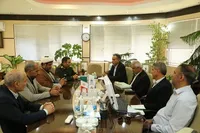 دیدار مدیرکل حفظ آثار دفاع مقدس و مقاومت خراسان شمالی با مدیرعامل پتروشیمی