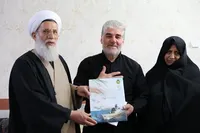 دیدار رئیس سازمان عقیدتی سیاسی ارتش با خانواده شهید «رقیبی»