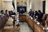 بررسی روند ساماندهی یادمان شهدای گمنام محلات در نشست مدیرکل حفظ آثار دفاع مقدس استان مرکزی با فرماندار