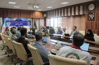 هم اندیشی مدیرکل حفظ آثار دفاع مقدس استان مرکزی با مدیران سپاه، بنیاد شهید و ادارات استان