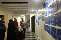 تصاویر/ بازدید خانواده شهید «ابوالفضل بیابانی» از موزه دفاع مقدس و مقاومت آذربایجان شرقی