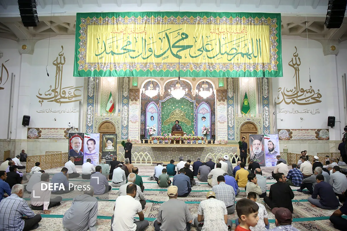 تصاویر/ آیین بزرگداشت دولتمردان شهید در حرم مطهر بانوی کرامت