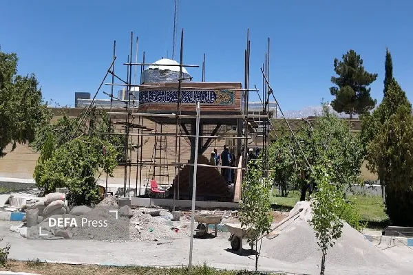 بازدید از المان شهید گمنام در دانشگاه فرهنگیان یاسوج