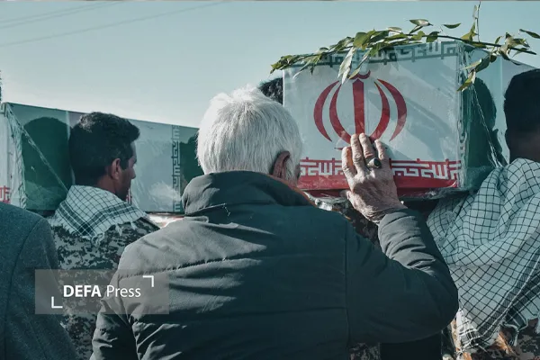 تدفین شهید در هرمزگان تدفین شهید در هرمزگان