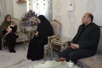 دیدار معاون بنیاد شهید با خانواده «شهید اثنی‌عشری»