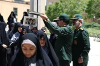 تصاویر/ عزیمت کاروان «بعثت تا بیعت» از همدان به معبر مقتل رهبر شهید
