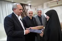 استاندار آذربایجان شرقی به دیدار «حلما، زینب، ریحانه و کوثر» رفت