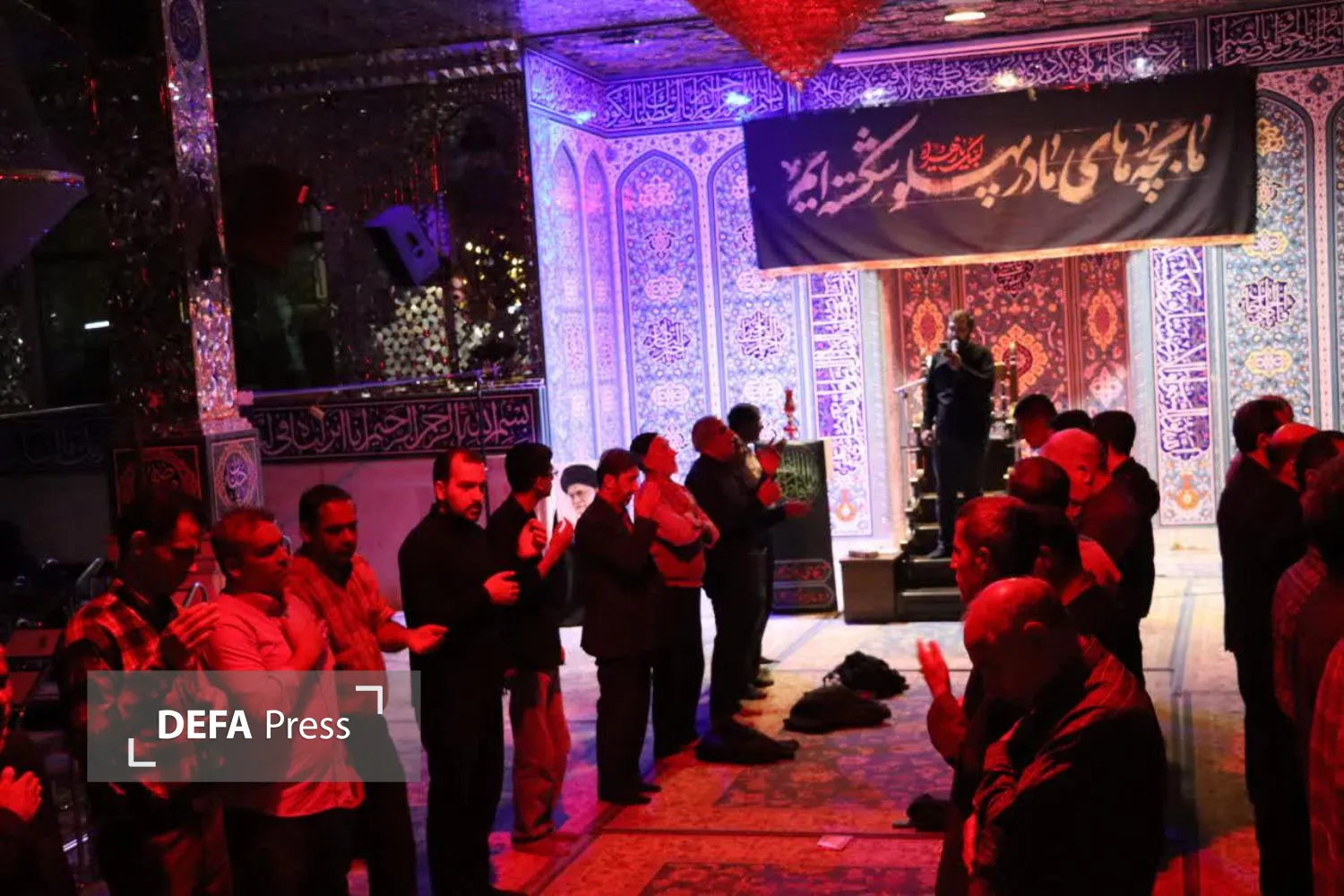 تصاویر/ مراسم عزاداری دهه اول فاطمیه در آستان مقدس امامزاده سیدعباس (ع) شهرستان بجنورد