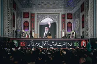 تصاویر/ مراسم بزرگداشت رهبر شهید انقلاب اسلامی در حرم مطهر رضوی