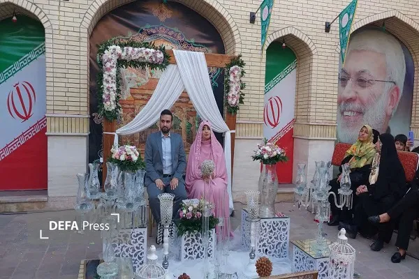 برگزاری مراسم جشن ازدواج زوجهای جوان در موزه دفاع مقدس و مقاومت مازندران برگزاری مراسم جشن ازدواج زوجهای جوان در موزه دفاع مقدس و مقاومت مازندران