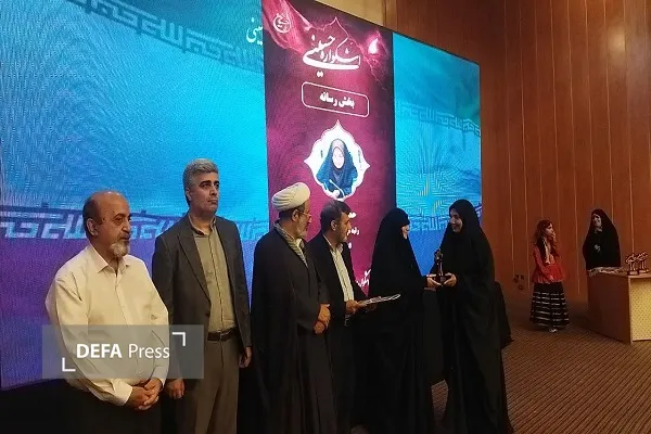 درخشش خبرنگار دفاع‌پرس مازندران در نهمین اشکواره ملی حسینی+ فیلم