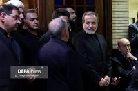 مراسم ترحیم خواهر وزیر امور خارجه