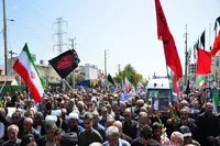 مراسم تشییع شهید «حسین هاشم پور» در گچساران + تصاویر