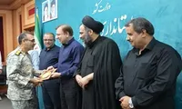 تجلیل از مدیر کل حفظ آثار دفاع مقدس و مقاومت بوشهر
