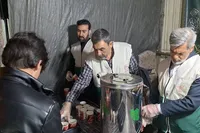 فیلم/ خادمان رضوی اردبیل در جبهه خدمت‌رسانی به مردم