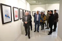 فیلم/ نمایش هفتاد اثر از حماسه‌ چهل روزه در اردبیل
