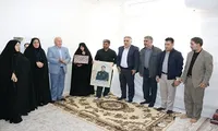 مسئولان لرستان با خانواده شهید «محمد امینی پور» دیدار کردند