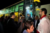 دومین تیم پزشکی هلال احمر خراسان شمالی راهی نجف شد+ تصاویر
