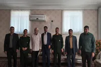 دیدار مدیرکل حفظ آثار و نشر ارزش‌های دفاع مقدس ومقاومت ایلام با جانباز ۷۰ درصد «نظر آسا»