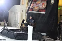 تصاویر/ مراسم عزاداری شهادت حضرت رقیه و بزرگداشت امام شهید در آستان مقدس علی بن جعفر قم