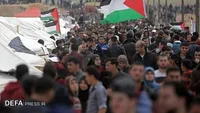 پرامن واپسی مارچ پر وحشیانہ حملہ 20 فلسطینی زخمی