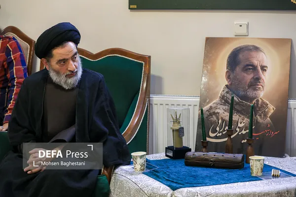دیدار جمعی از اصحاب رسانه با خانواده شهید سید علی هوایی