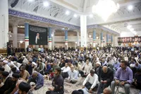 تصاویر/ مراسم بزرگداشت آیت الله شبیری زنجانی از سوی مراکز حوزوی در قم