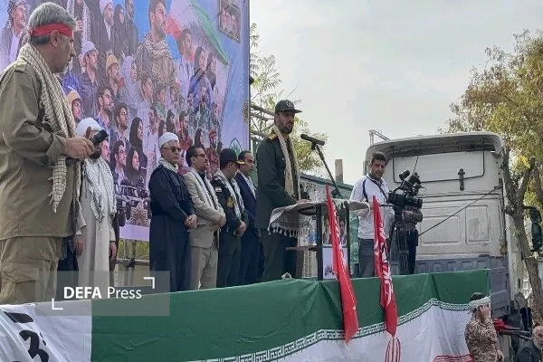 رزمایش «جان‌فدای ایران» با حضور پرشور مردم دیار بیجار گروس برگزار شد