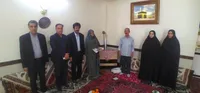 دیدار با خانواده های معظم شهدا به مناسبت گرامیداشت هفته محیط زیست در مراغه