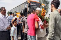 بازگشت نخستین گروه حجاج همدانی از ۱۴ خرداد