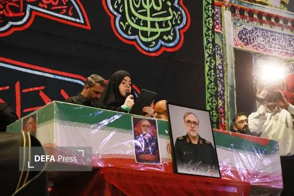 وداع باشکوه مردم دیار علویان با پیکر مطهر شهید «محمد اکبرزاده» + تصاویر
