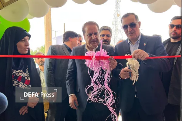 افتتاح هتل کوثر مهران در استان ایلام توسط رئیس بنیاد شهید