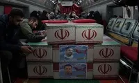 ورود پیکر ۸ شهید تازه تفحص شده مدافع حرم به مشهدالرضا+ تصاویر